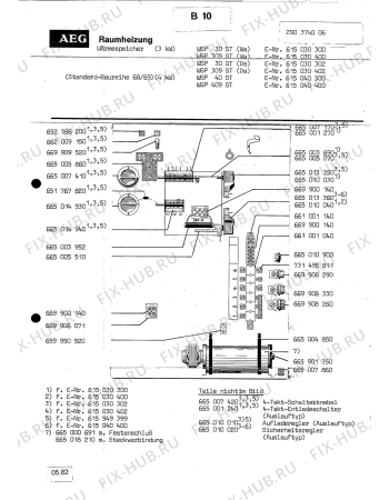 Взрыв-схема стиральной машины Aeg WAERMESP WSP 30 - Схема узла Section1